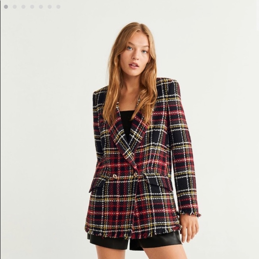 Mango Women’s Tweed Blazer